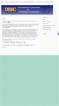 Mobile Screenshot of disc-conference.org