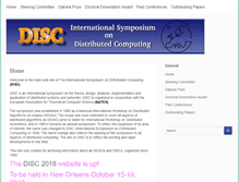 Tablet Screenshot of disc-conference.org